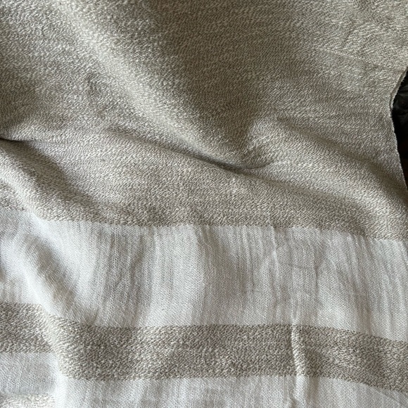 Irish throw or coverlet linen cotton 72” X 100” 
Wonderful light throw. On Sale - Picture 5 of 6